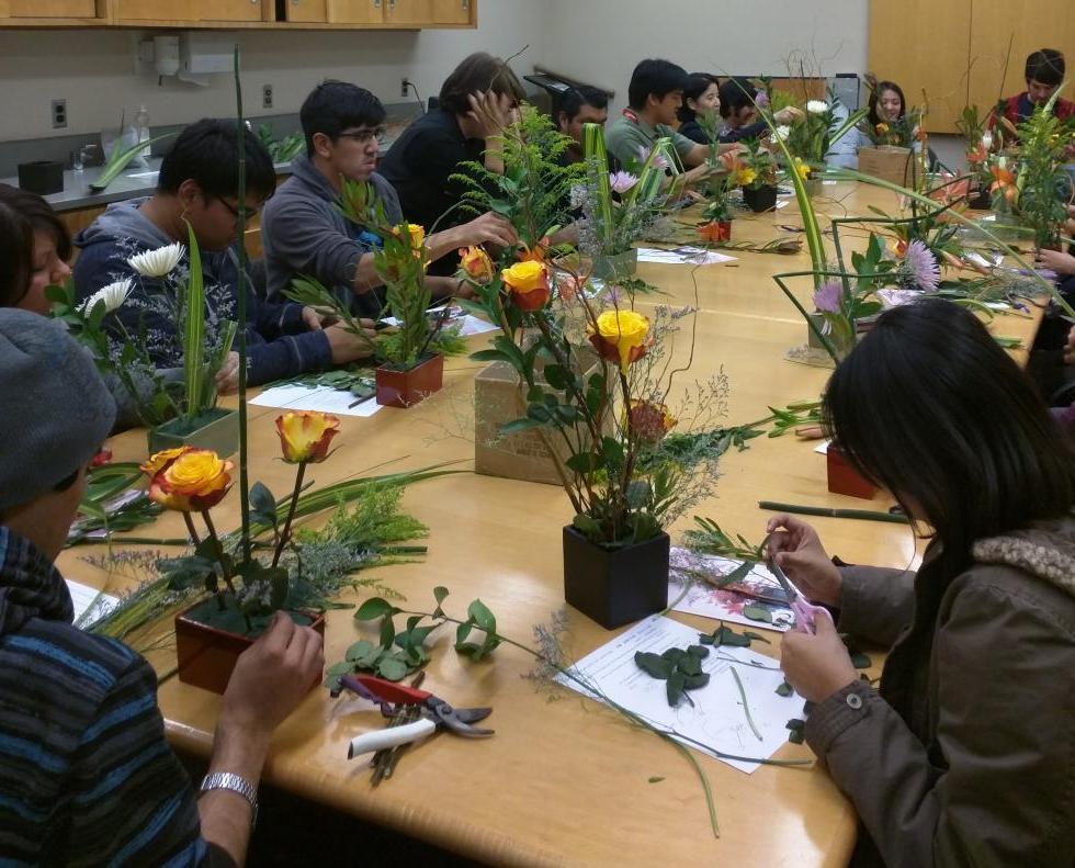 Cal State LA Japan Week 2015 ikebana