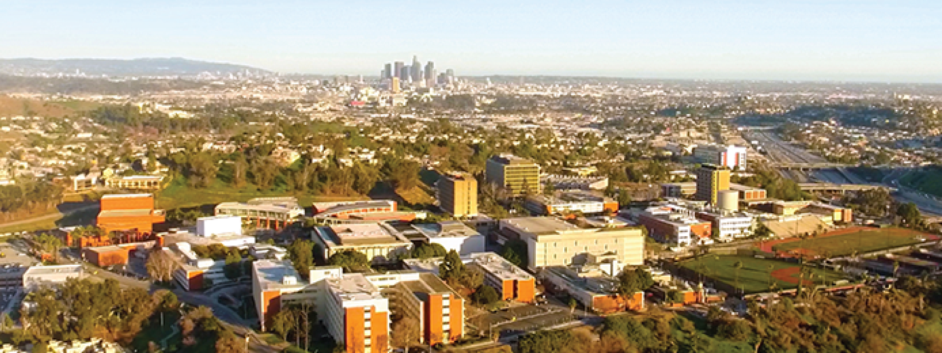 Cal State LA aerial view