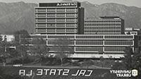 Cal State LA after the erection of Salazar Hall and Simpson Tower